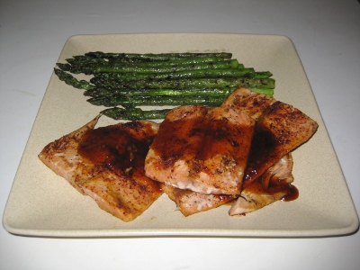 ancho-lime grilled salmon
